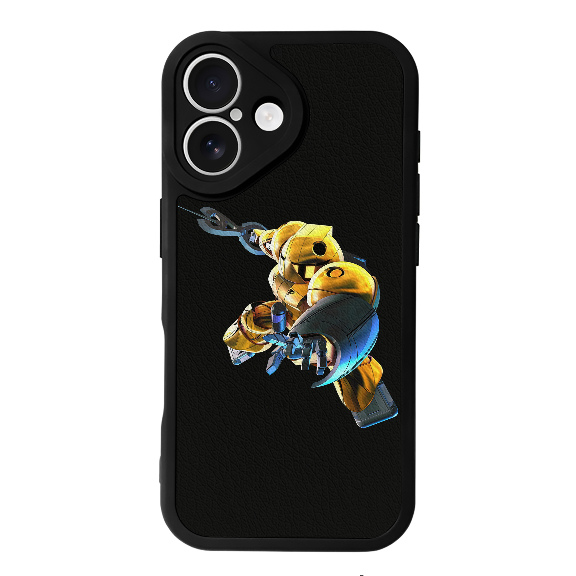 （画像用） 機動戦士ガンダム Mobile Suit Gundam 【iPhone 16シリーズ対応】シリコンスマホケース（レザー調） 材質：シリコン